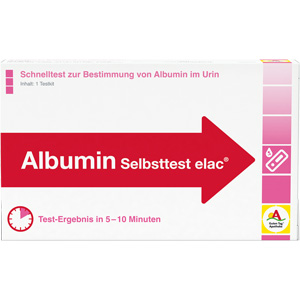 ALBUMIN Selbsttest elac
