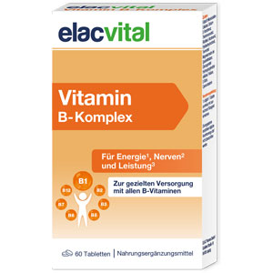 ELACVITAL Vitamin B-Komplex Filmtabletten