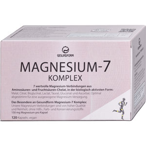 GESUNDFORM Magnesium-7 Komplex Kapseln