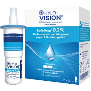 HYLO-VISION SafeDrop 0,1% Augentropfen