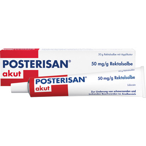 POSTERISAN akut 50 mg/g Rektalsalbe